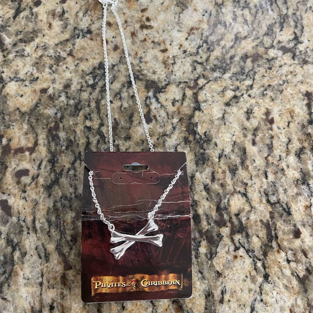 Pirates of the Caribbean Silver color Necklace